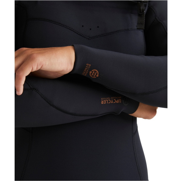 2025 Billabong Dames Synergy Natural 4/3mm Borst Ritssluiting Wetsuit ABJW100209 - Night Fall